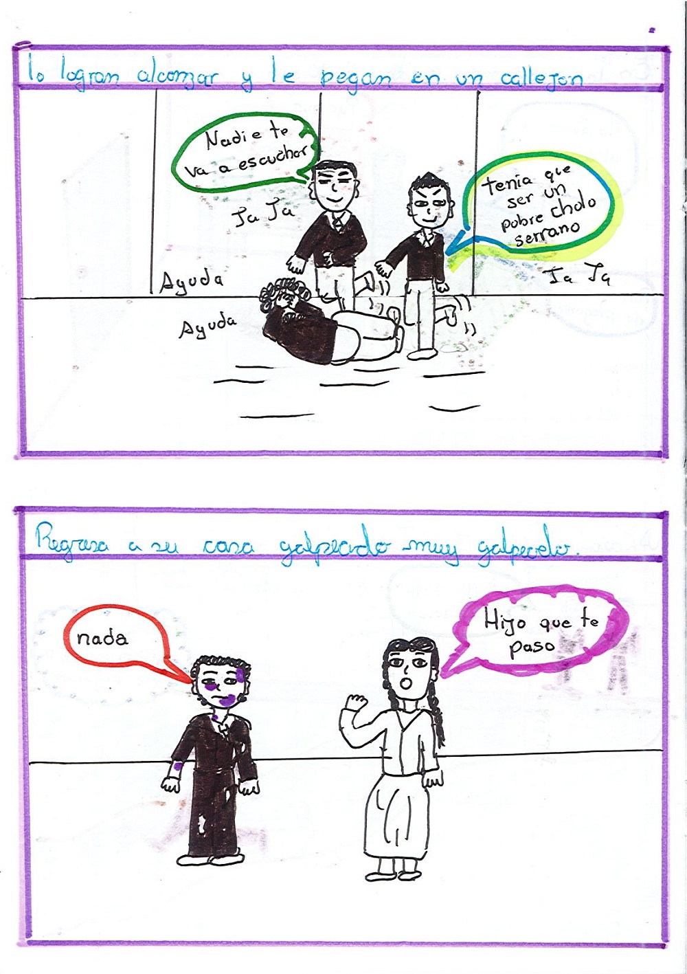 La discriminación sigue en el Perú, pero con ayuda de los jóvenes muy pronto cambiara