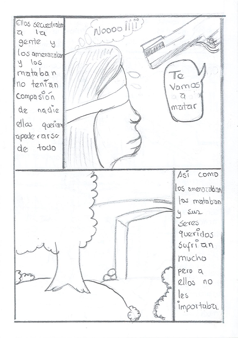¡Nunca más! Nuestra generación quiere paz