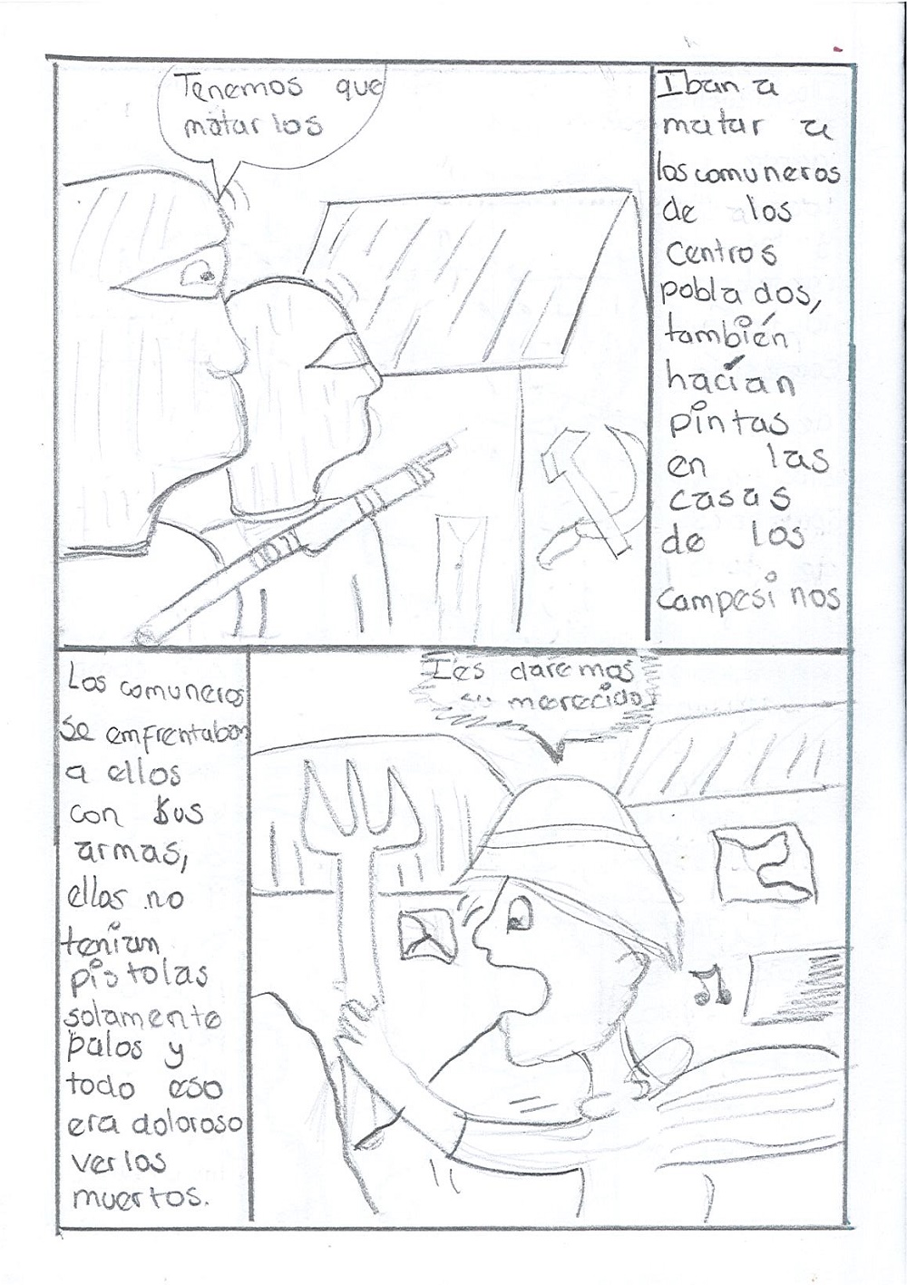 ¡Nunca más! Nuestra generación quiere paz