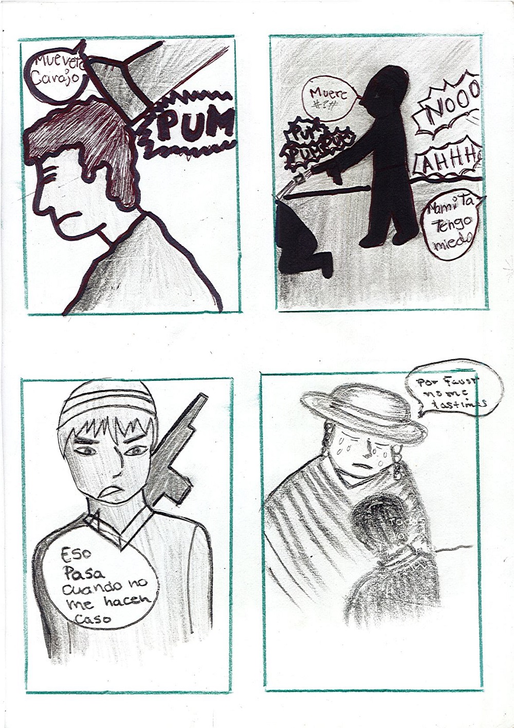 Emilia, víctima del terrorismo