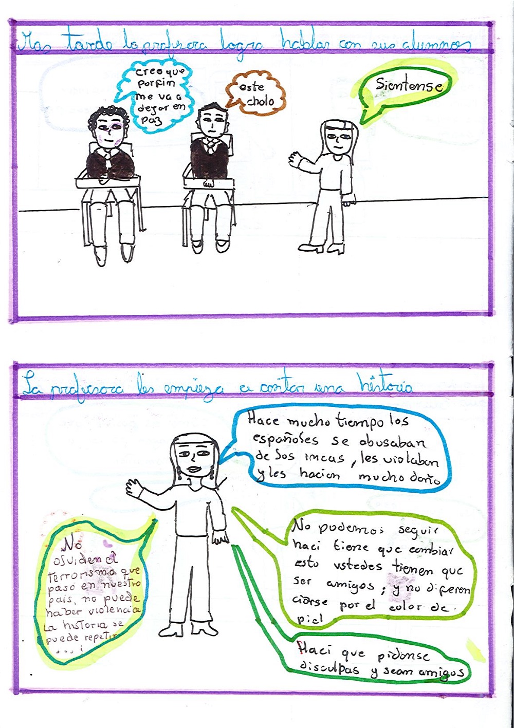 La discriminación sigue en el Perú, pero con ayuda de los jóvenes muy pronto cambiara