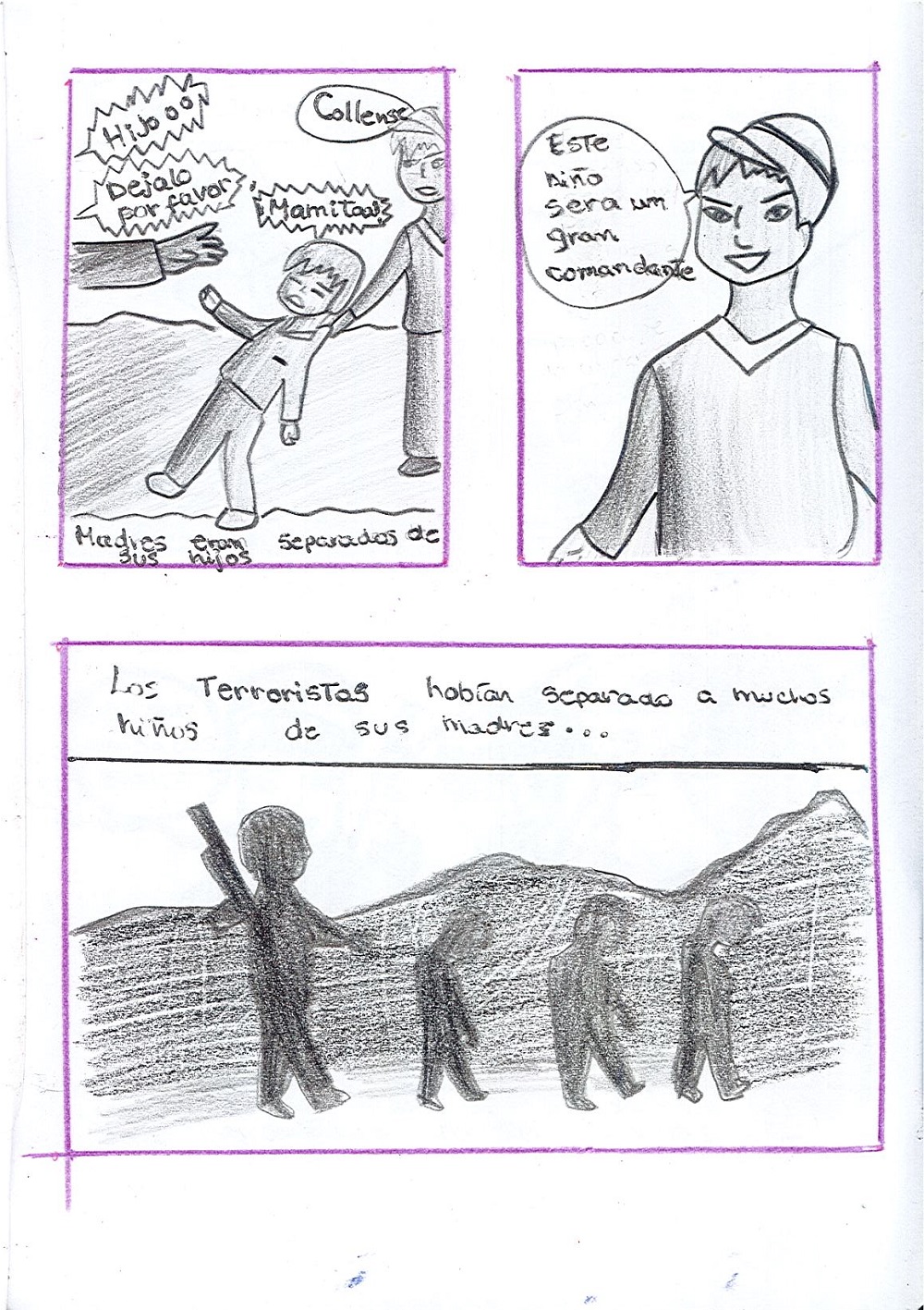 Emilia, víctima del terrorismo