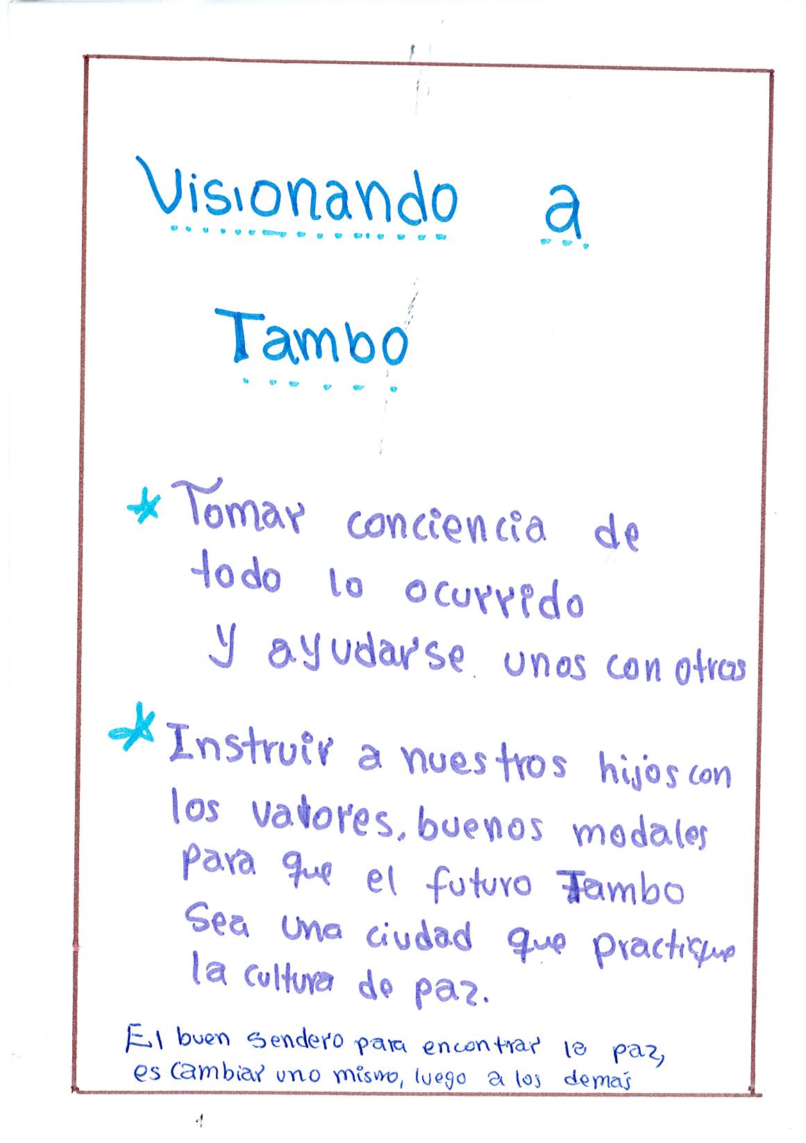 Violencia sociopolítica en Tambo (Ayacucho) 1980-2000