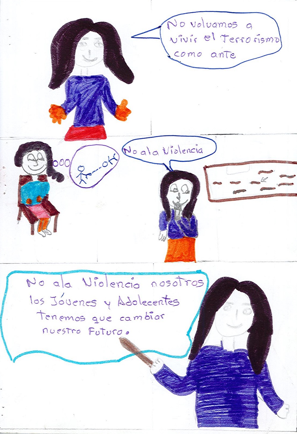 La violencia en los años 80 y 90