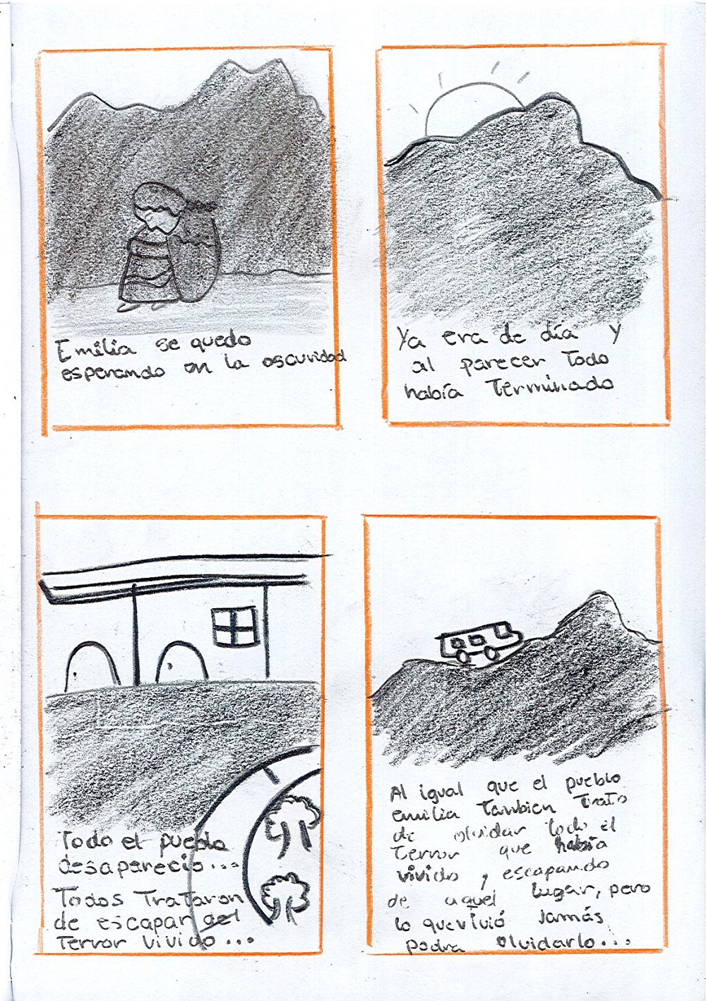 Emilia, víctima del terrorismo