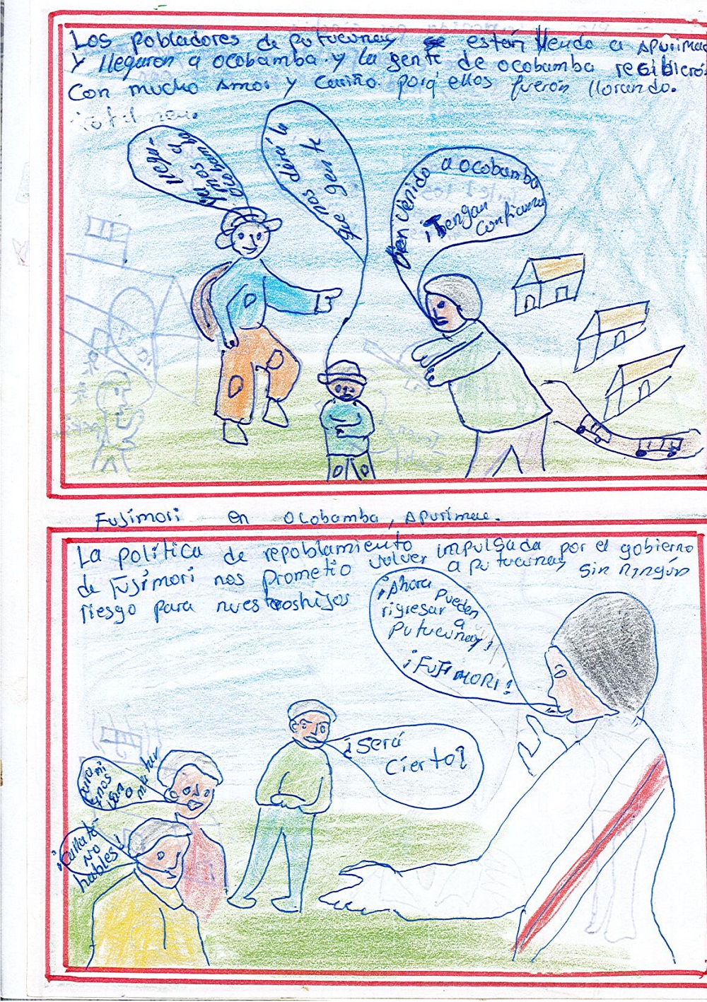 Memoria histórica de la comunidad de Putucunay