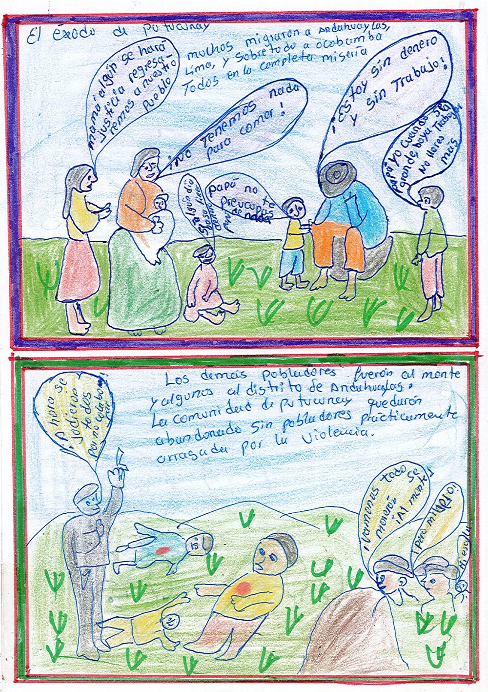 Memoria histórica de la comunidad de Putucunay