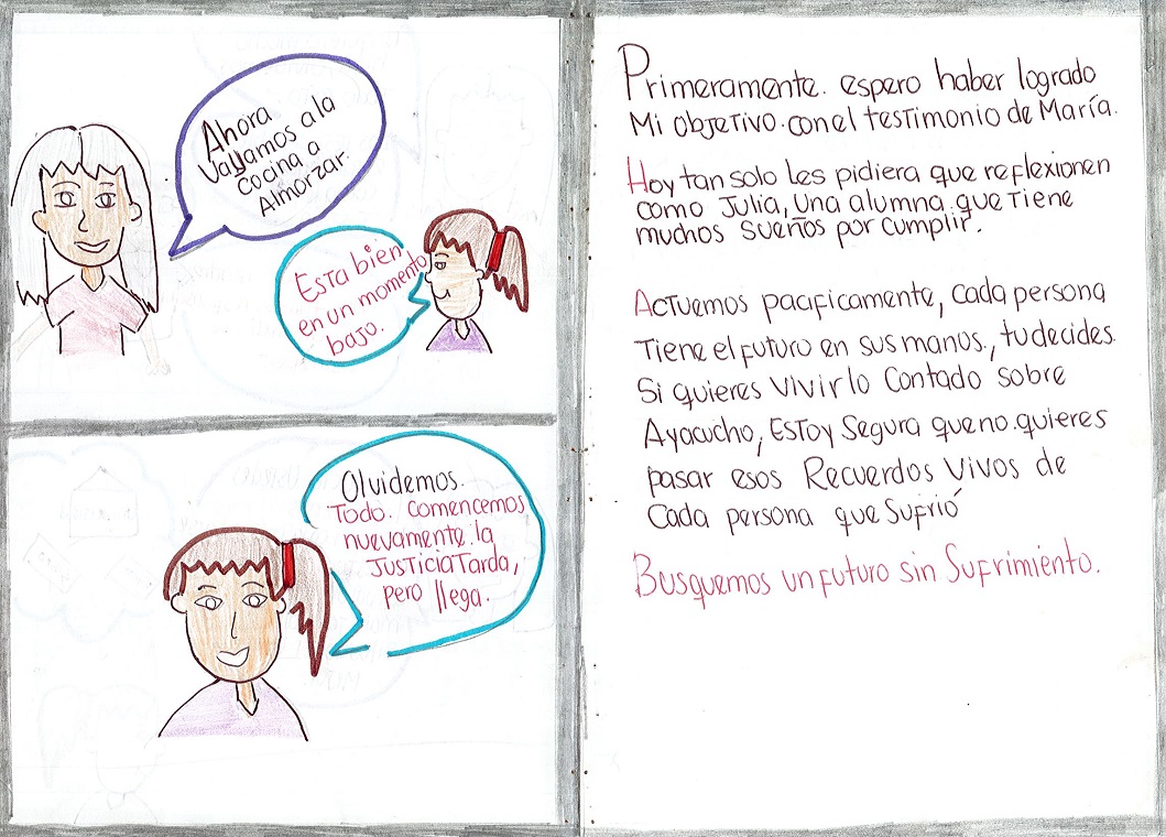 Recuerdos vivos: testimonio de María