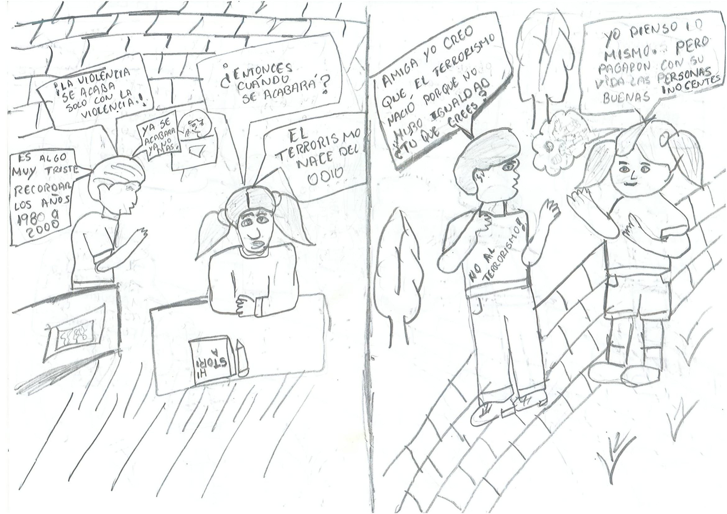 Violencia de 1980 al 2000*