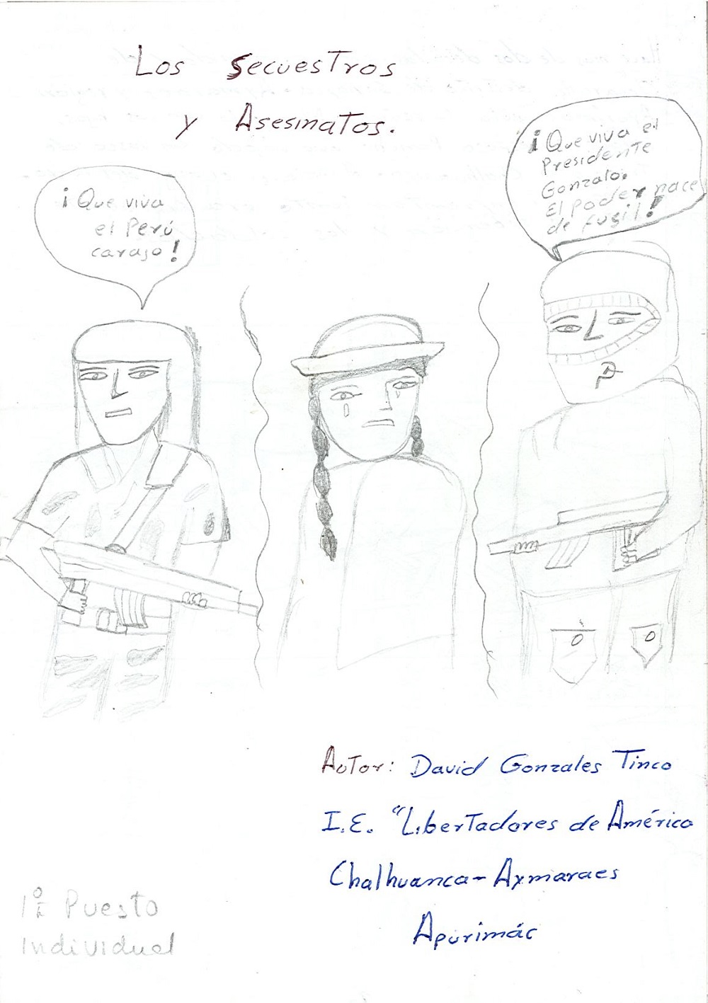Los secuestros y asesinatos