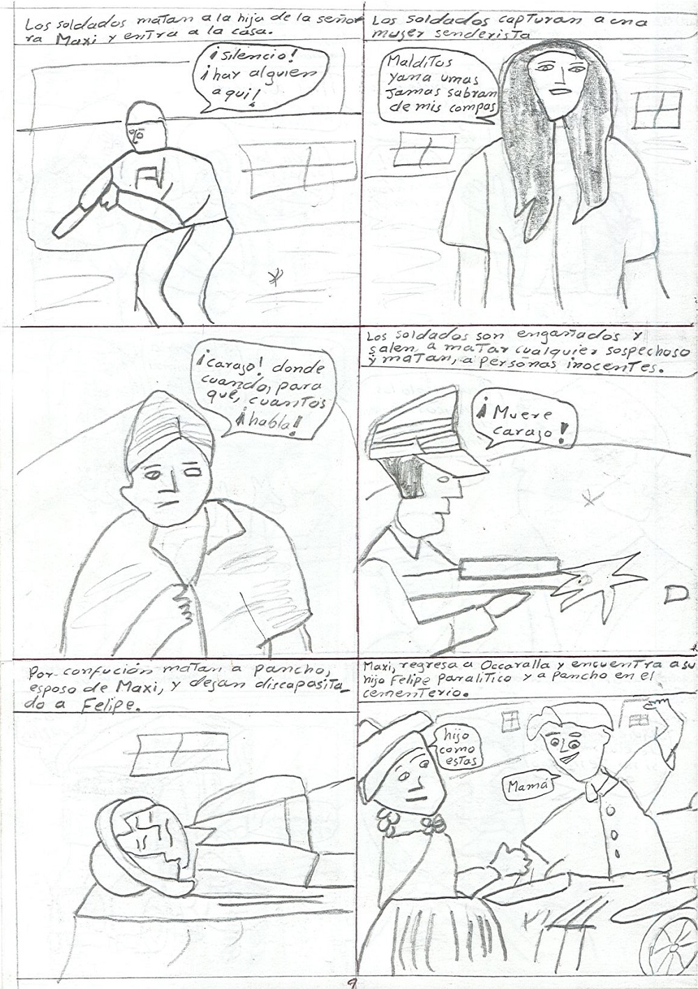 Los secuestros y asesinatos
