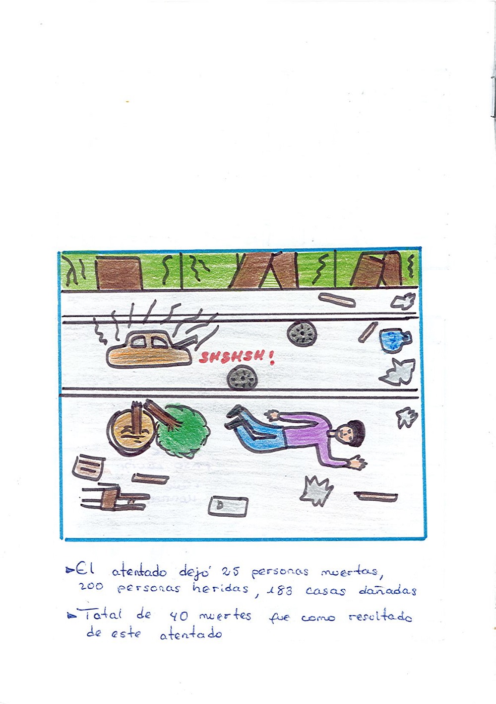 Infierno en la calle Tarata