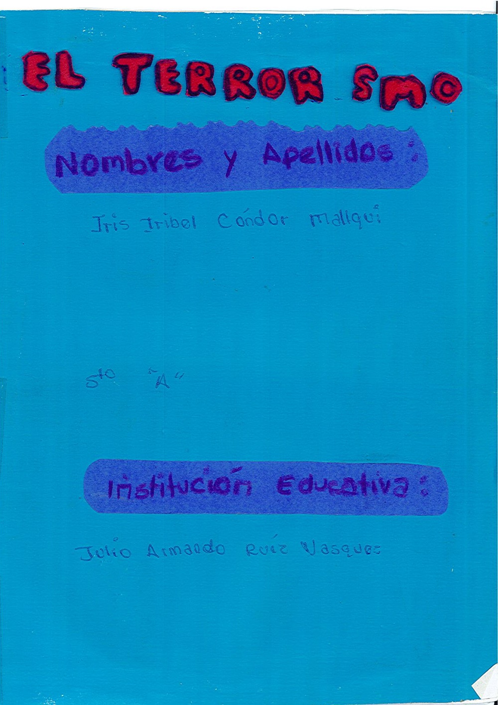 El terrorismo