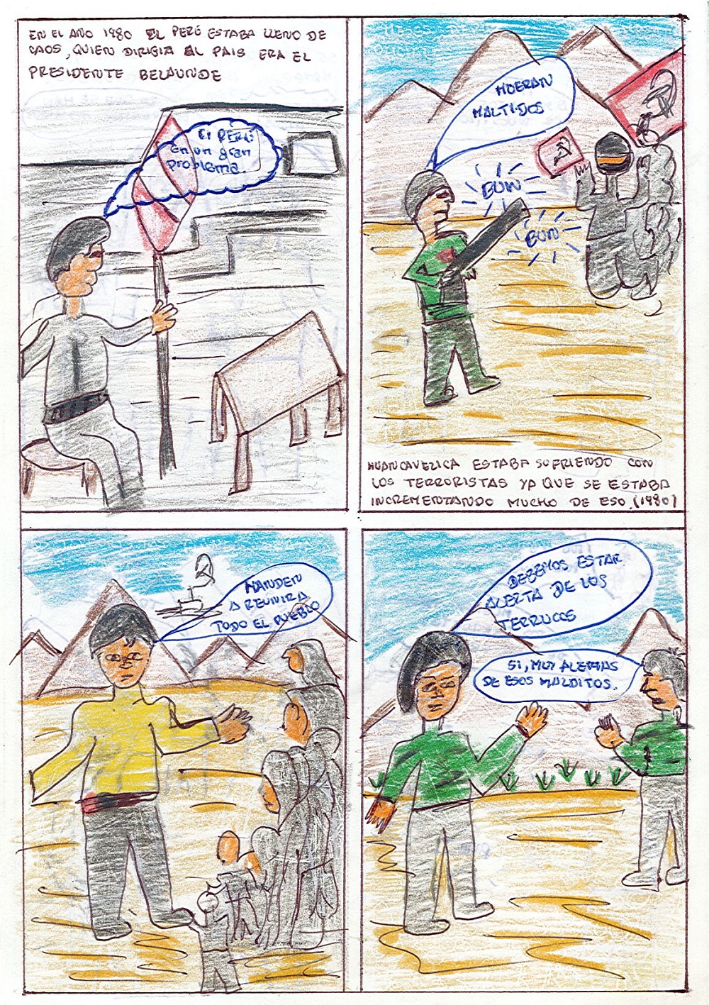 El terror de Sendero Luminoso en 1980