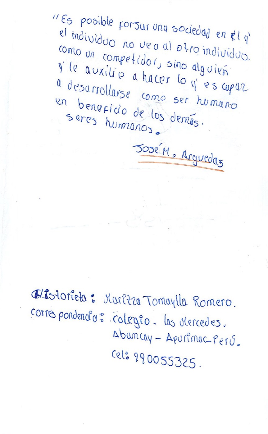 Triste historia de una población