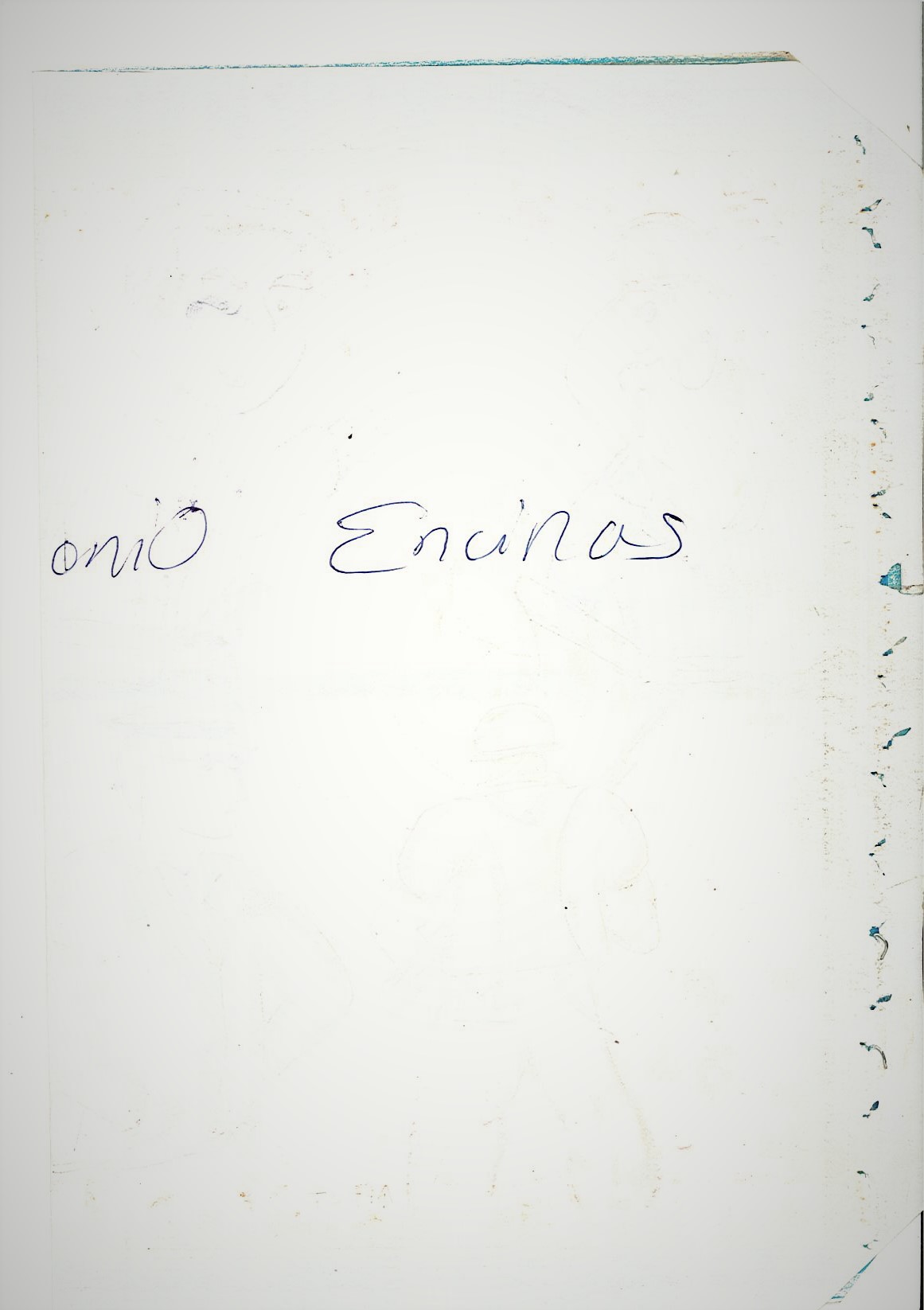 Dibujos sobre la época de violencia