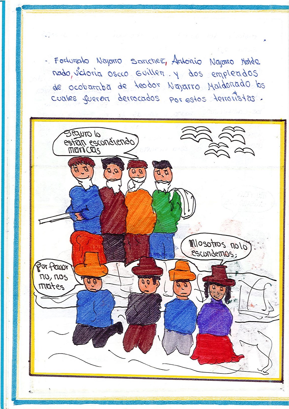 La violencia política en la década 80