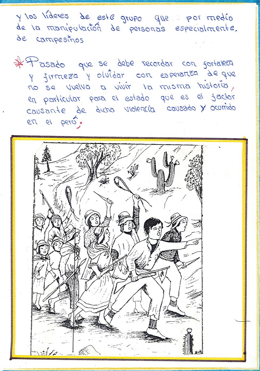 La violencia política en la década 80
