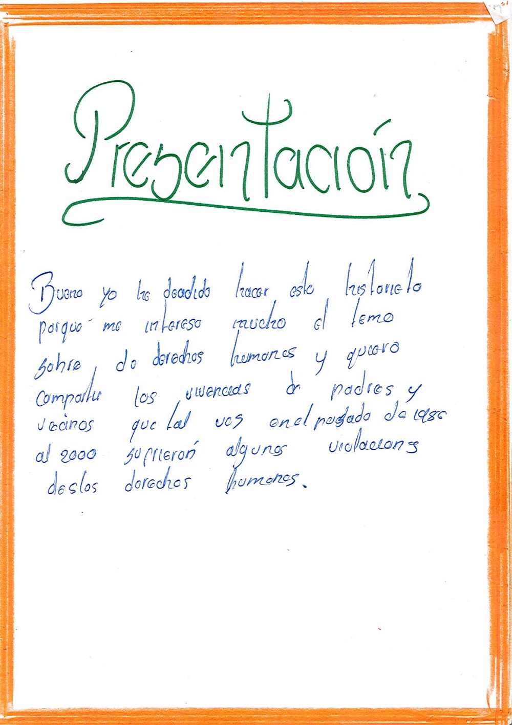 Violencia de 1980 al 2000