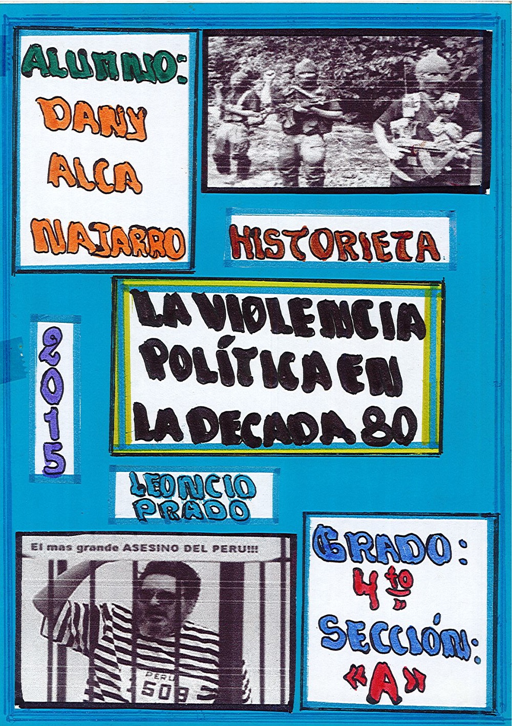 La violencia política en la década 80
