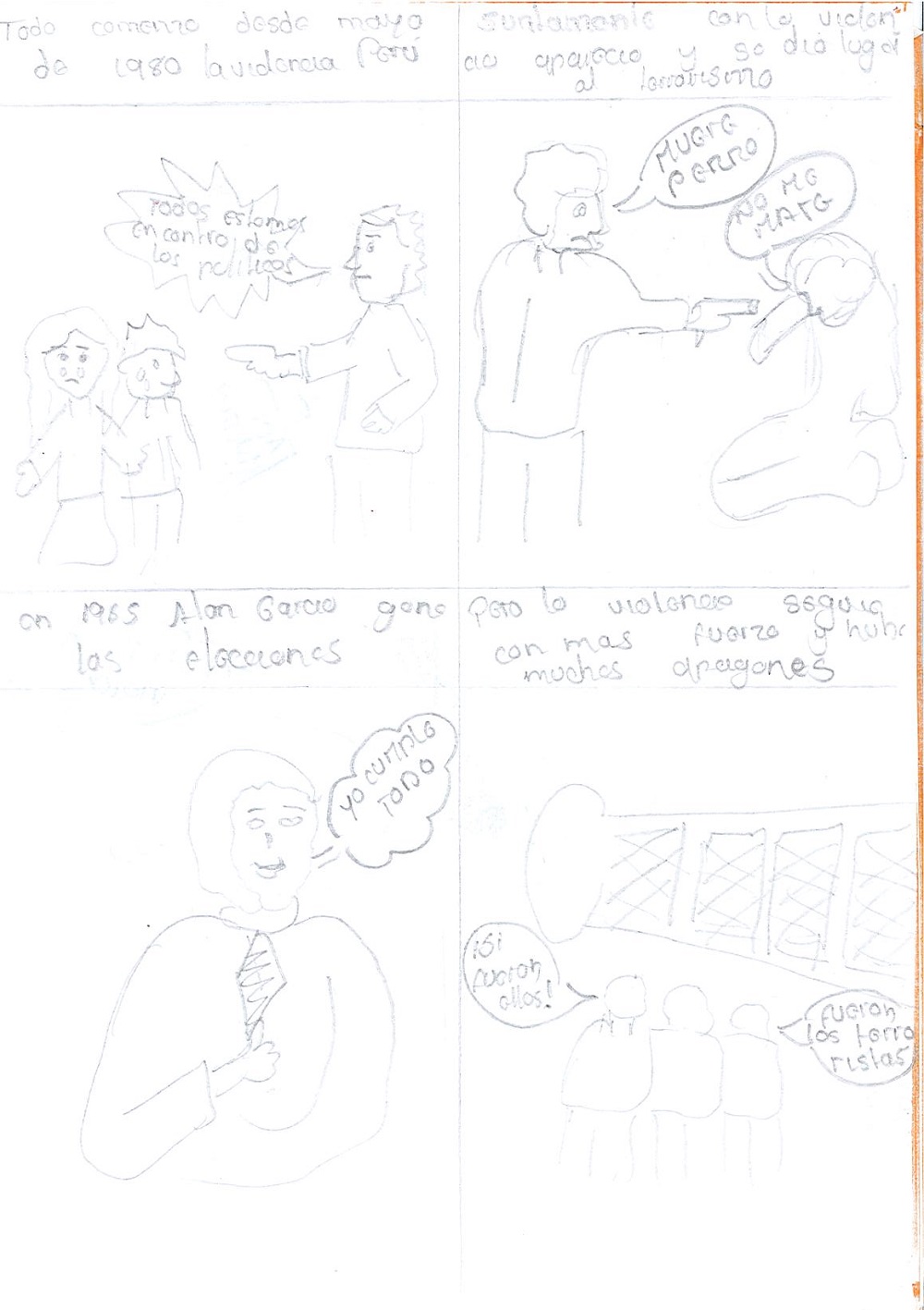 Violencia de 1980 al 2000