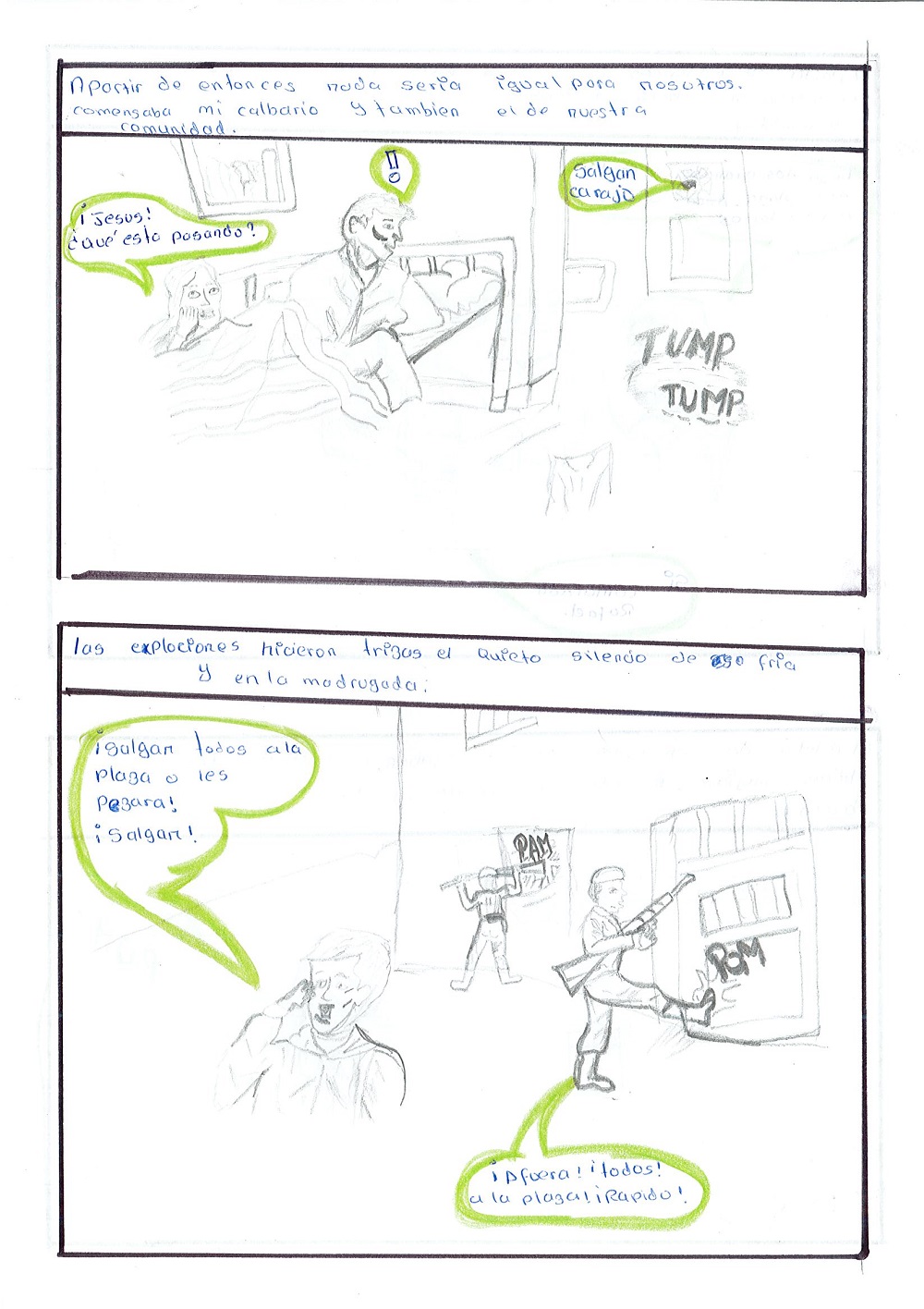 Violencia armada contra el pueblo