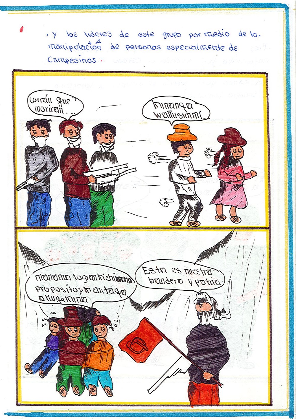 La violencia política en la década 80