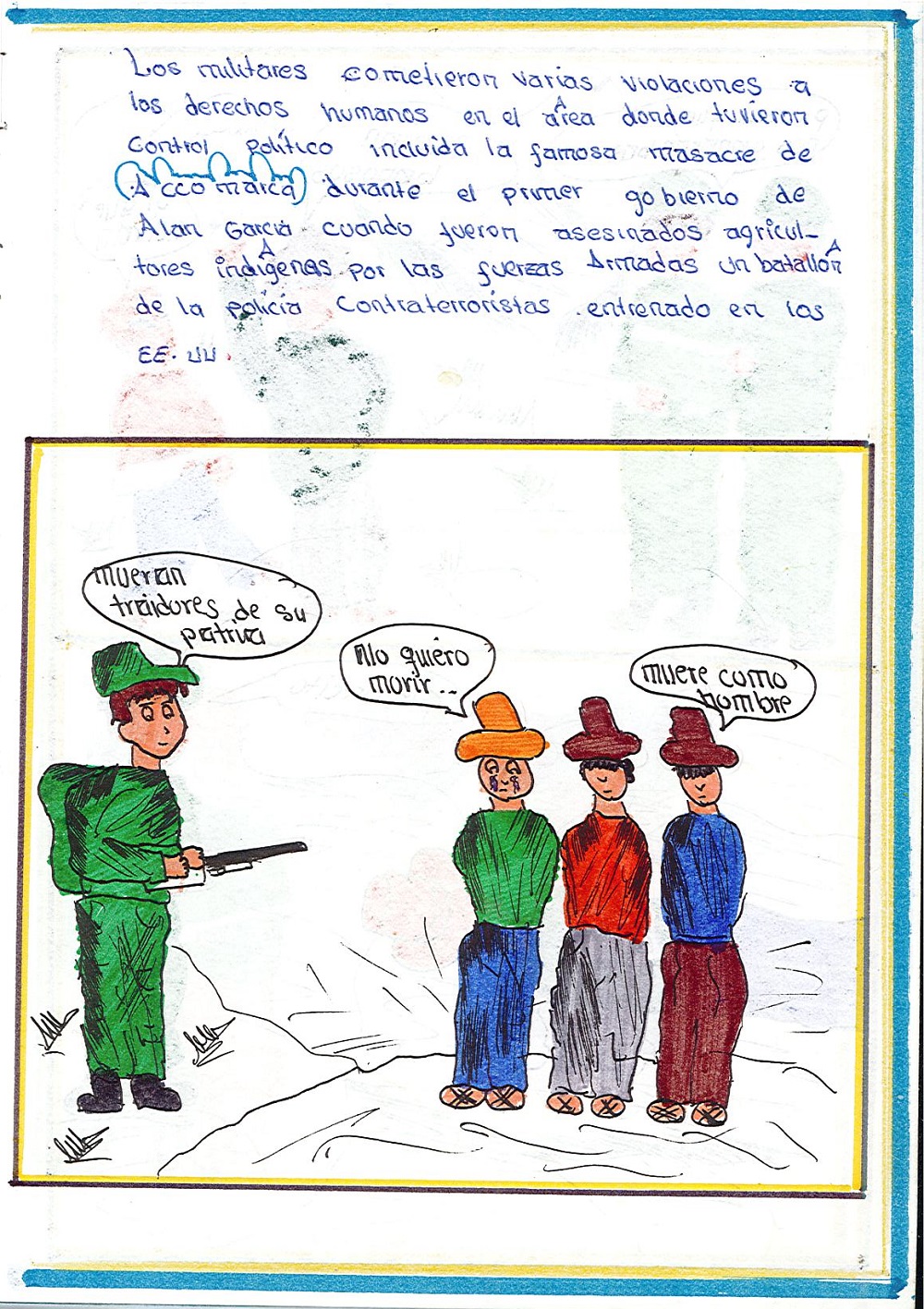 La violencia política en la década 80