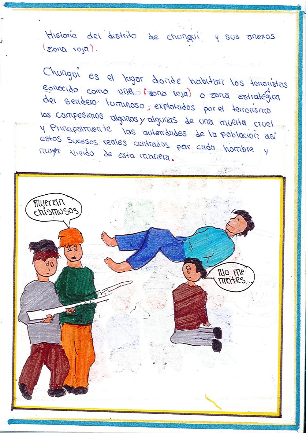 La violencia política en la década 80