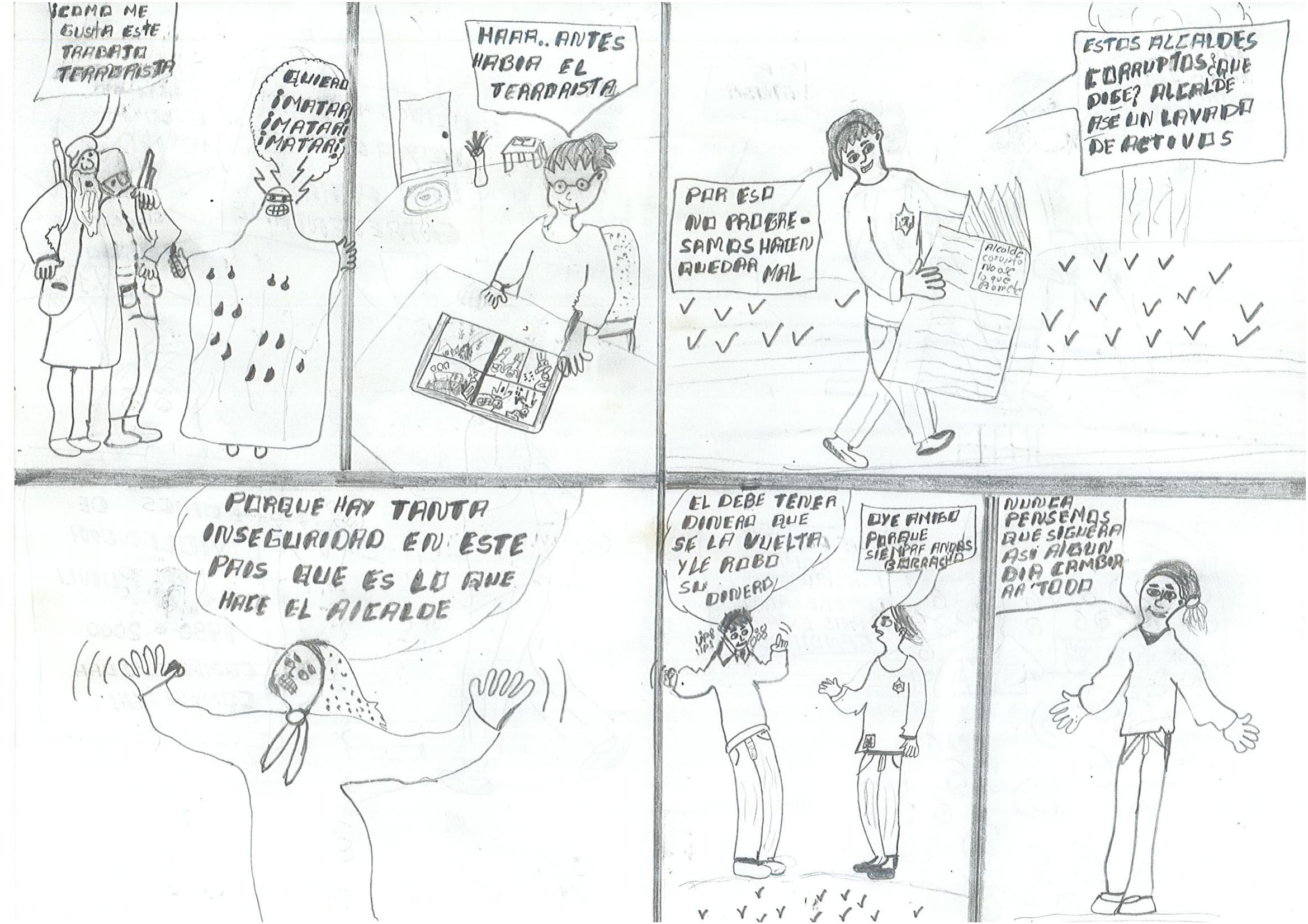 Comics de la violencia en Puno (1980-2000)