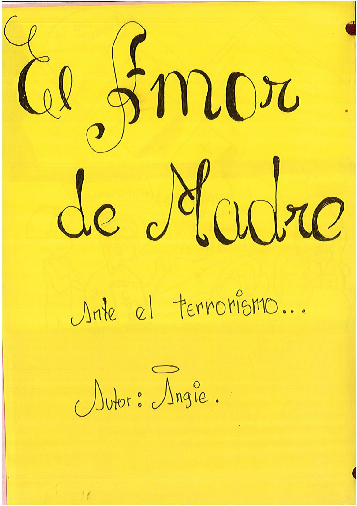 El amor de madre ante el terrorismo