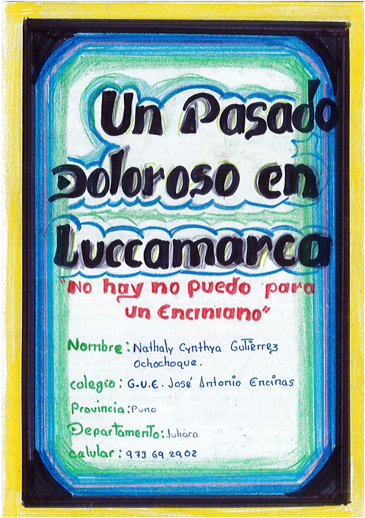 Un pasado doloroso en Luccamarca