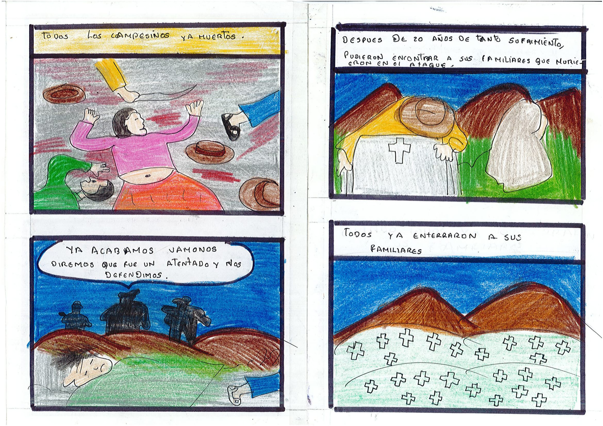 Un pasado doloroso en Luccamarca