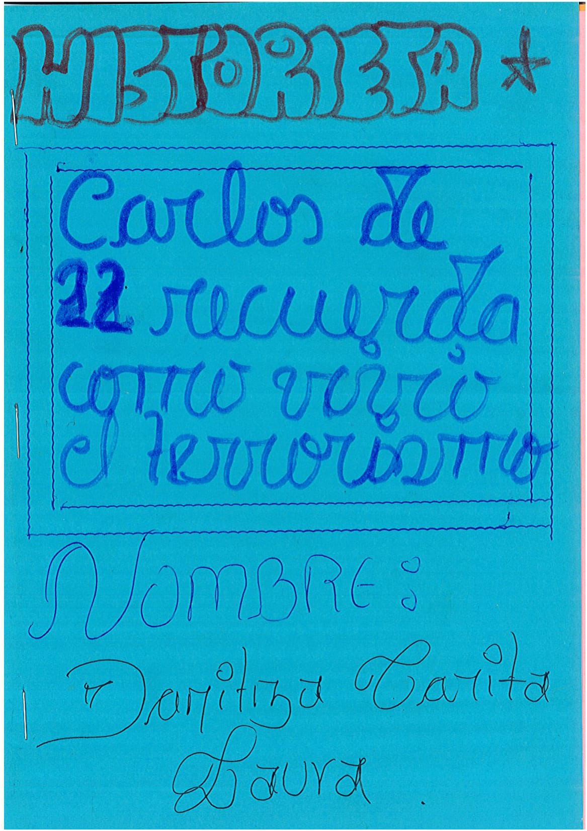 Carlos de 22 recuerda como vivió el terrorismo
