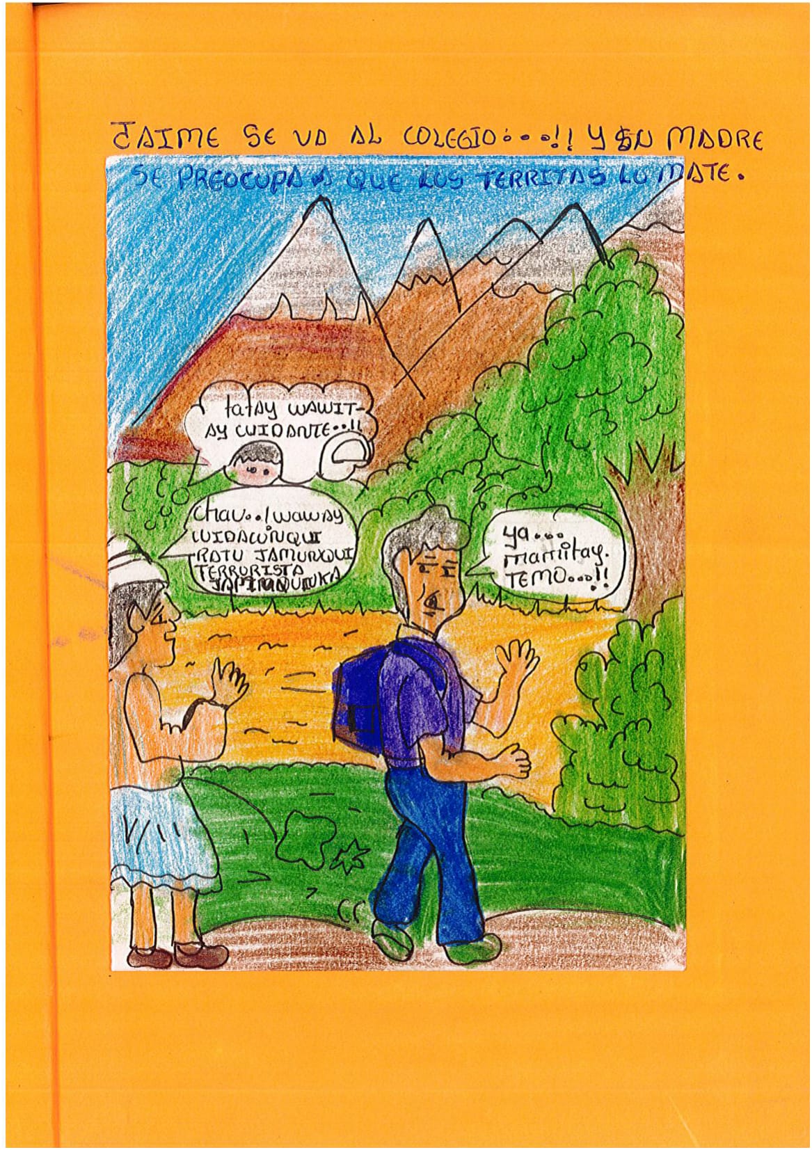 Carlos de 22 recuerda como vivió el terrorismo