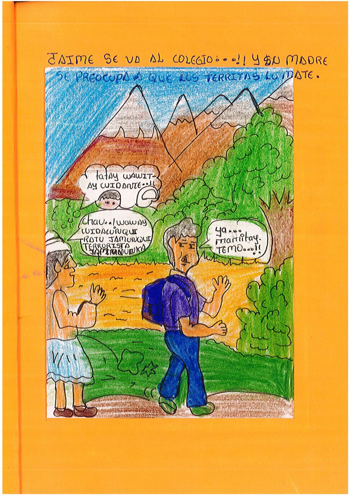 Carlos de 22 recuerda como vivió el terrorismo