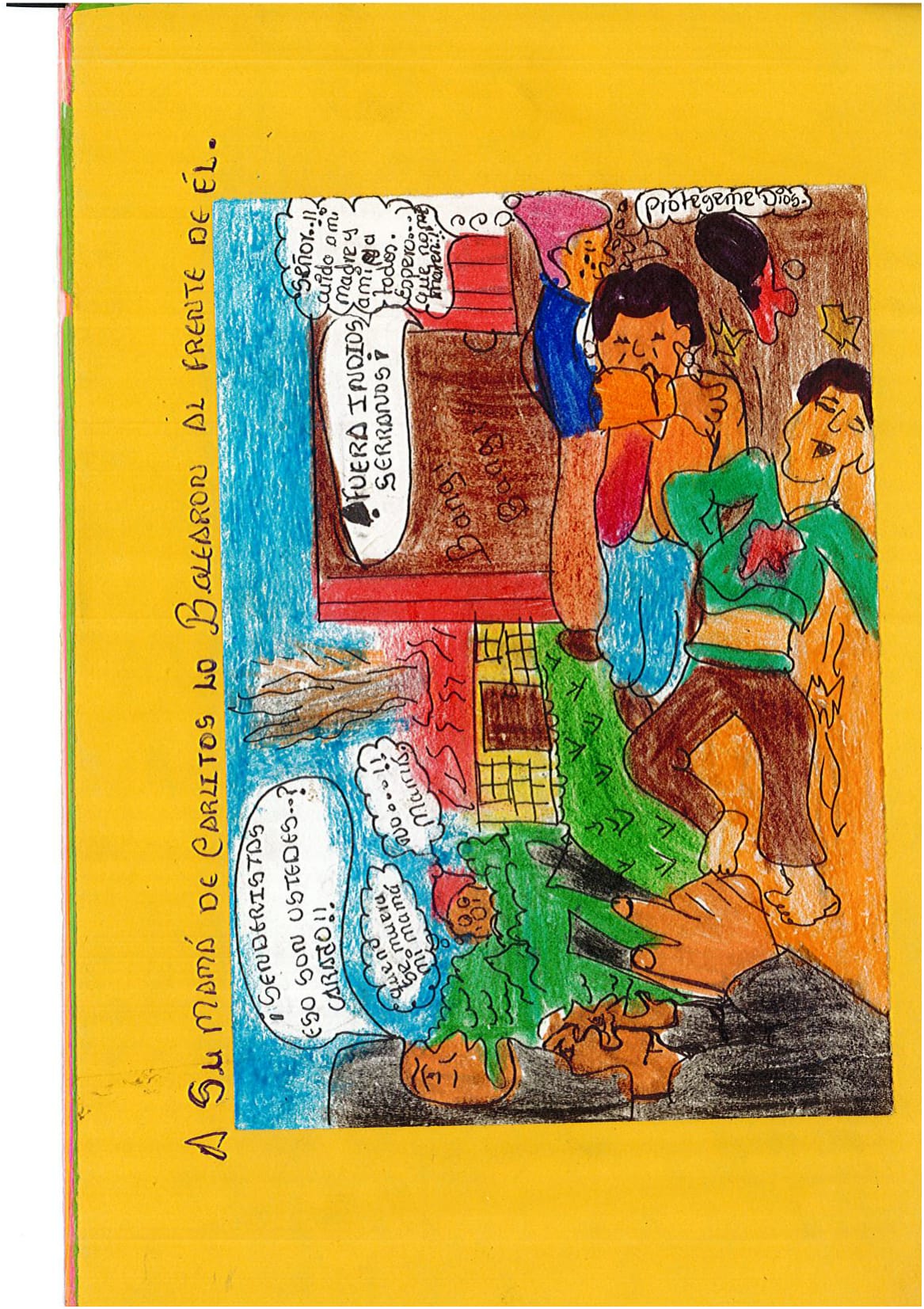 Carlos de 22 recuerda como vivió el terrorismo