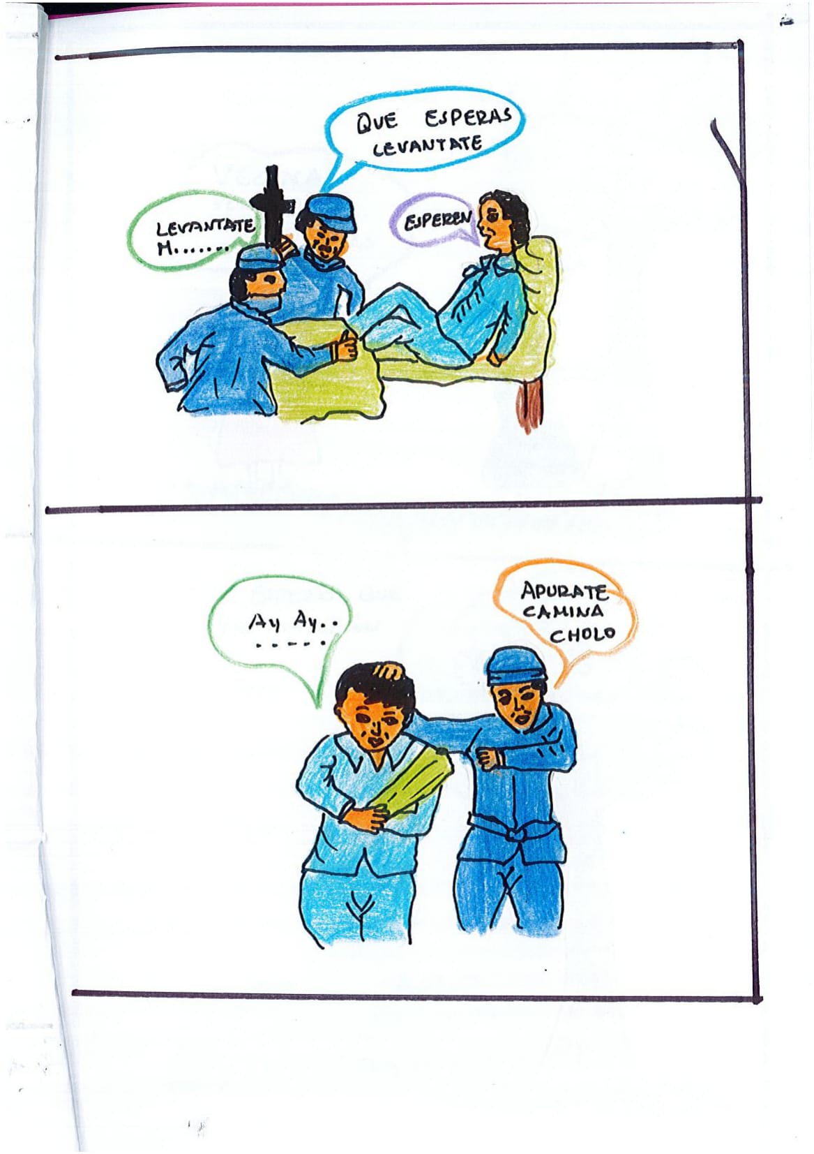 El terrorismo en Azangaro