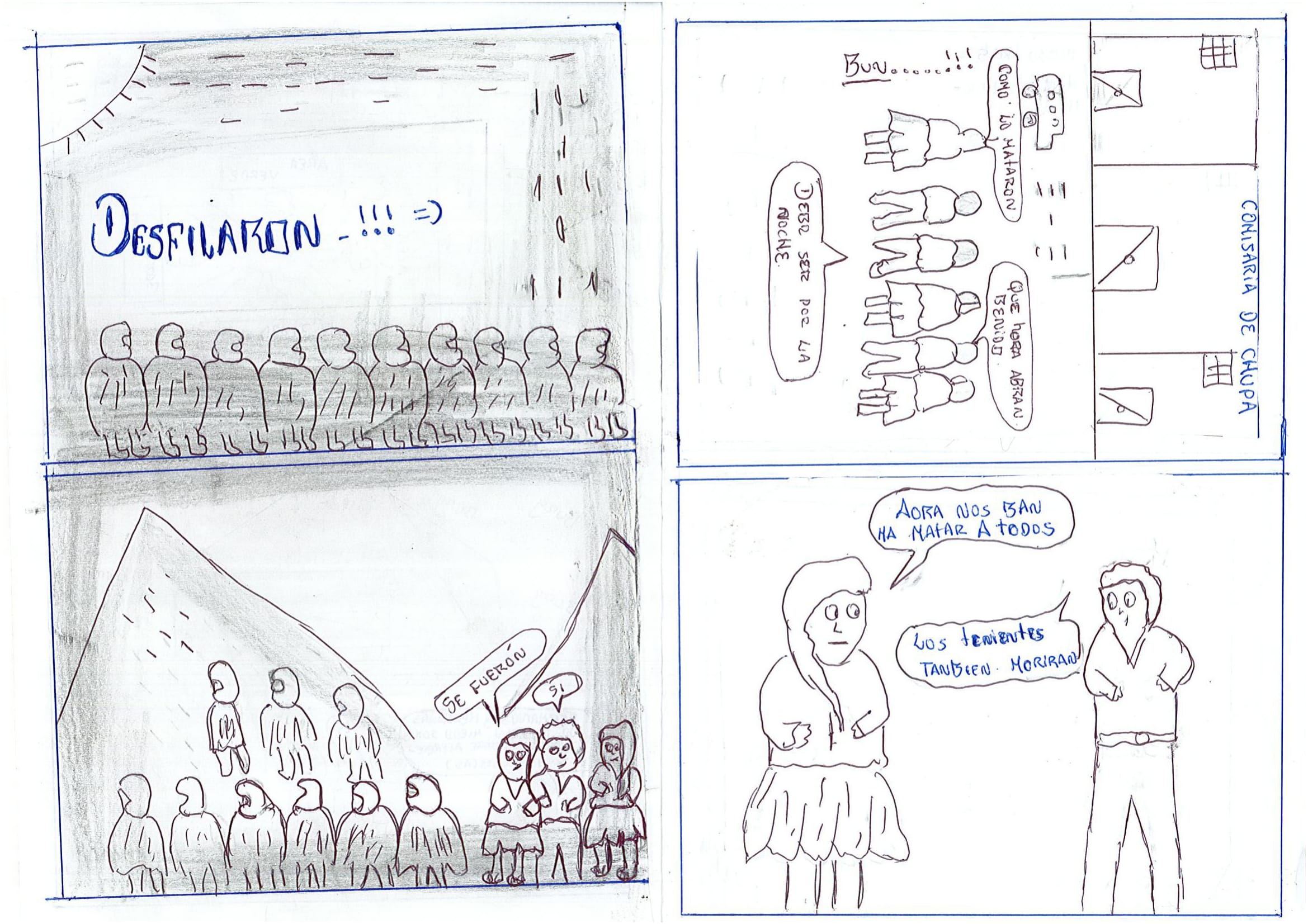El atentado del pueblo de Chupa