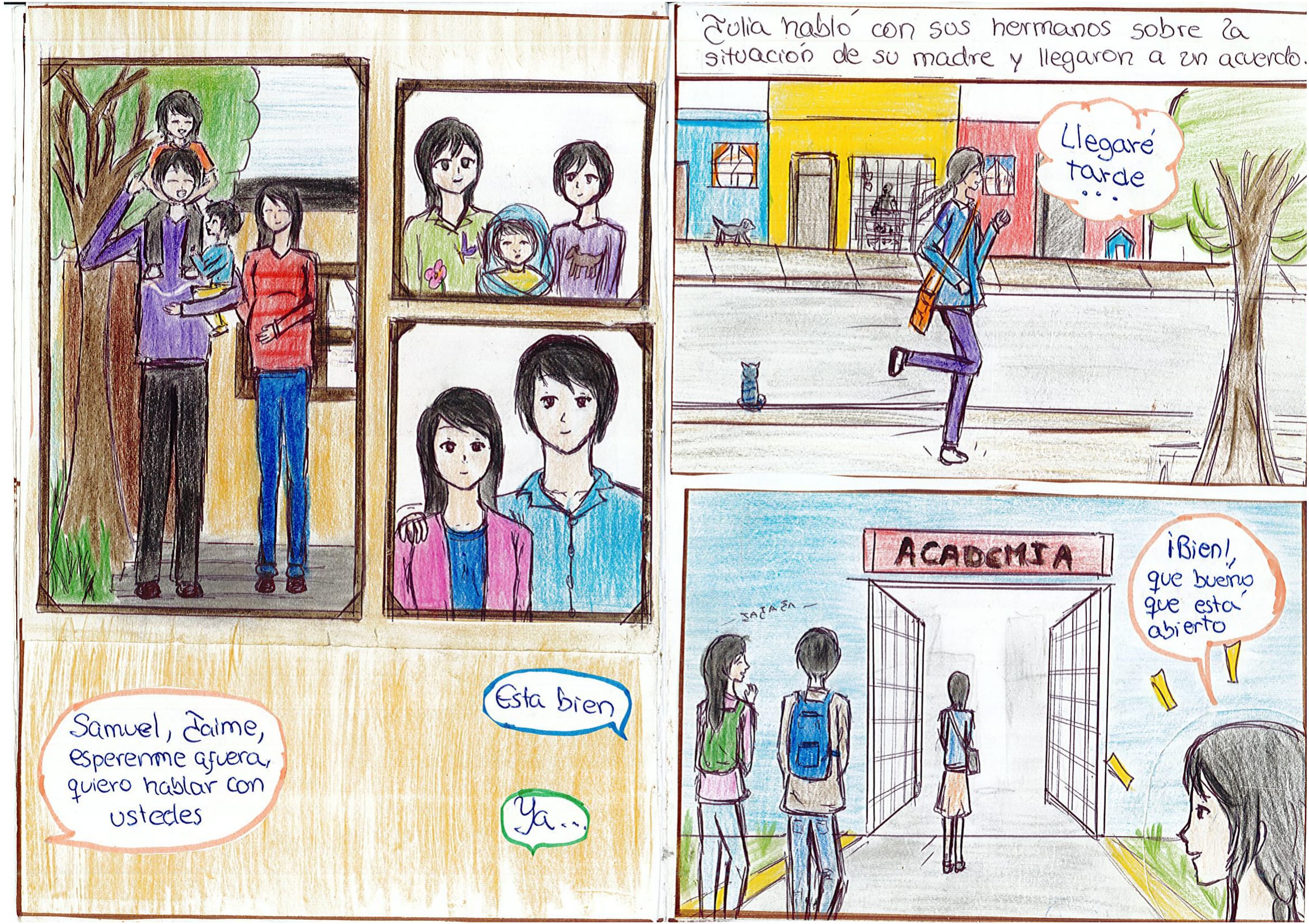 Una familia supera la época del terrorismo*