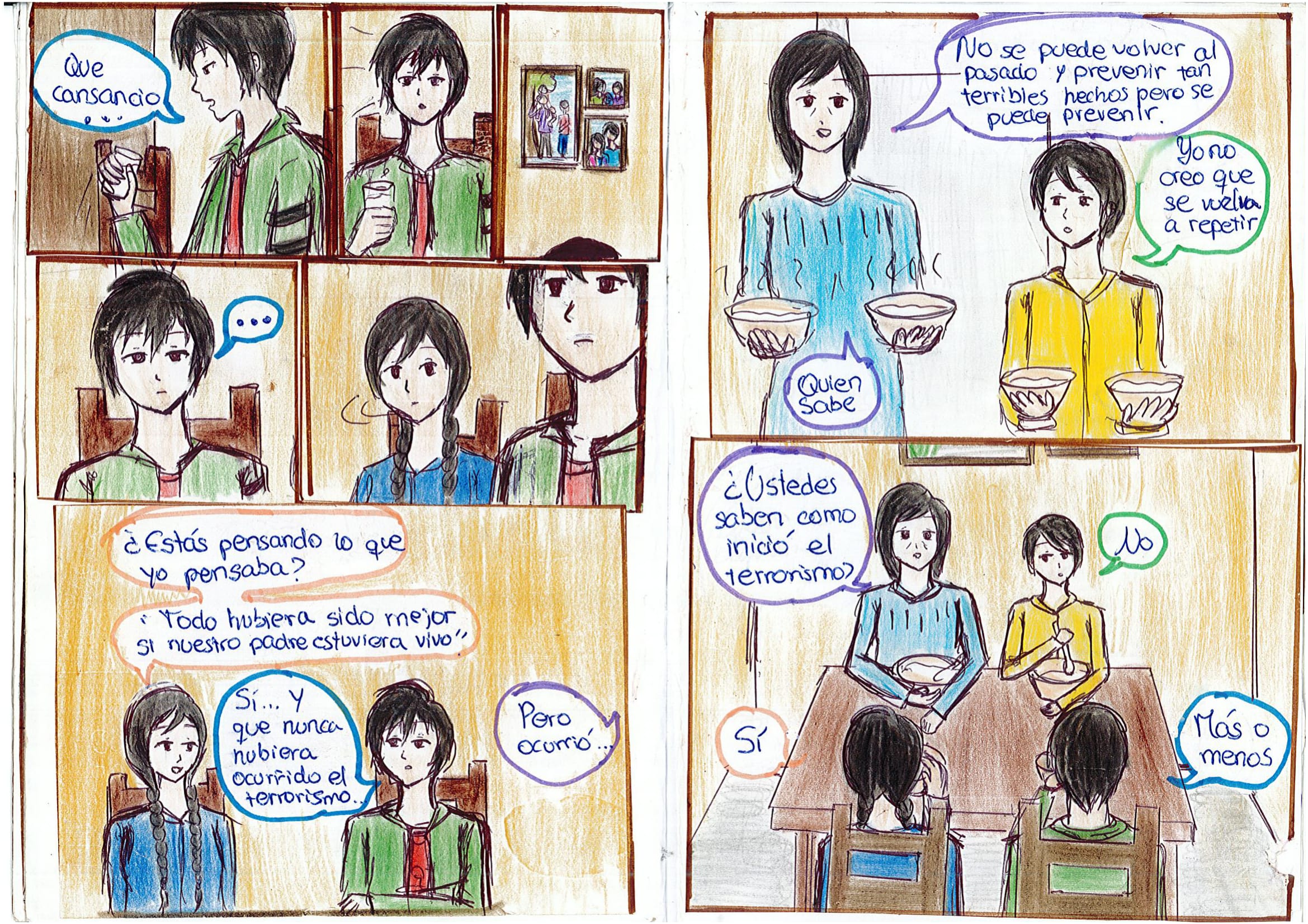 Una familia supera la época del terrorismo*