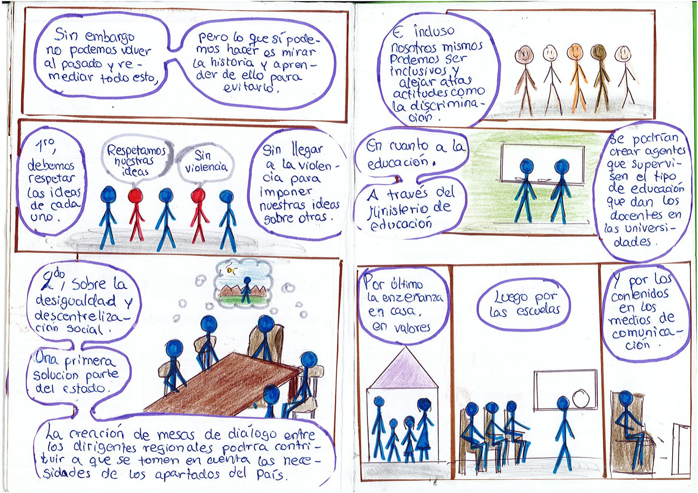 Una familia supera la época del terrorismo*