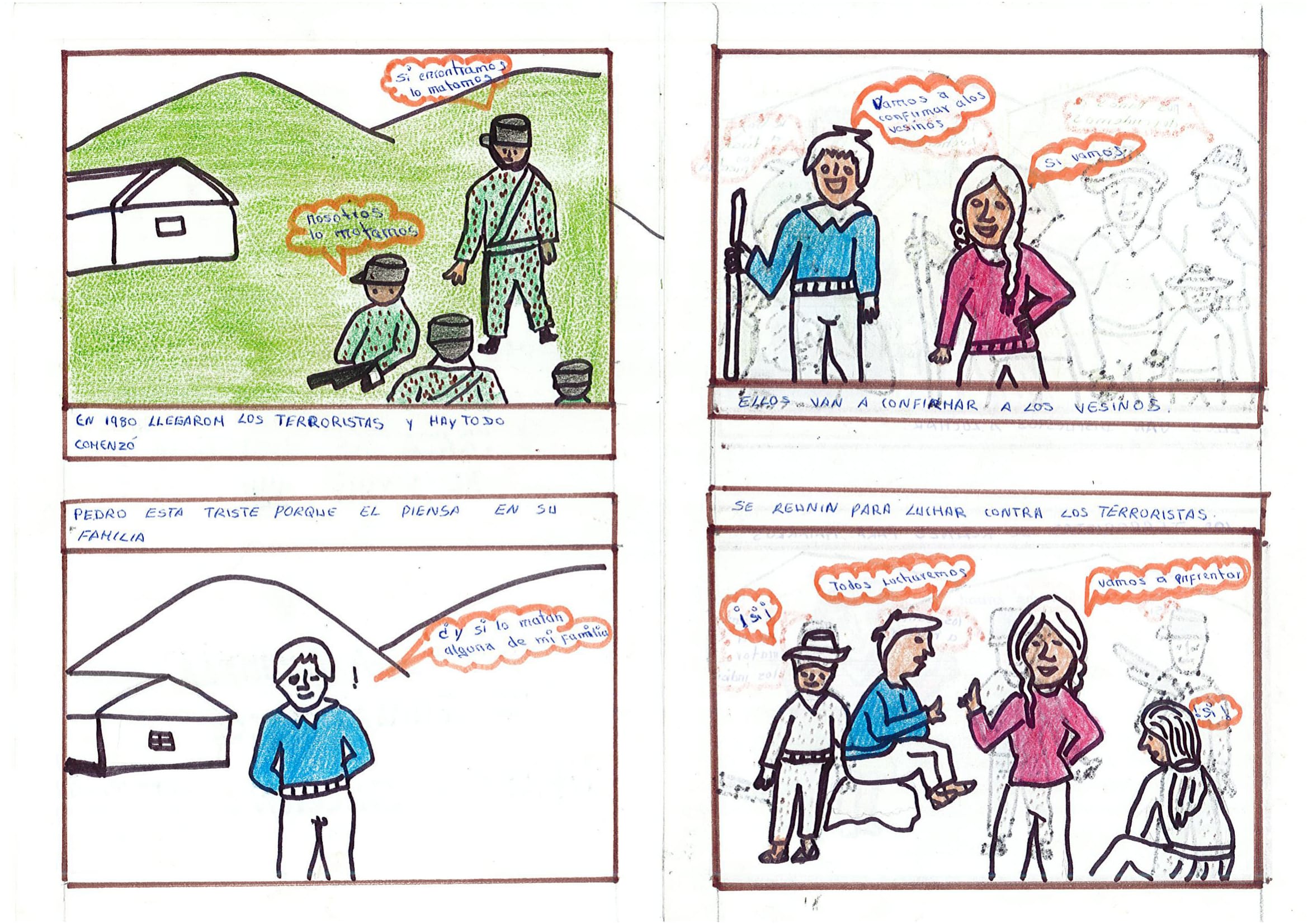 Se trata de la violencia en el Perú