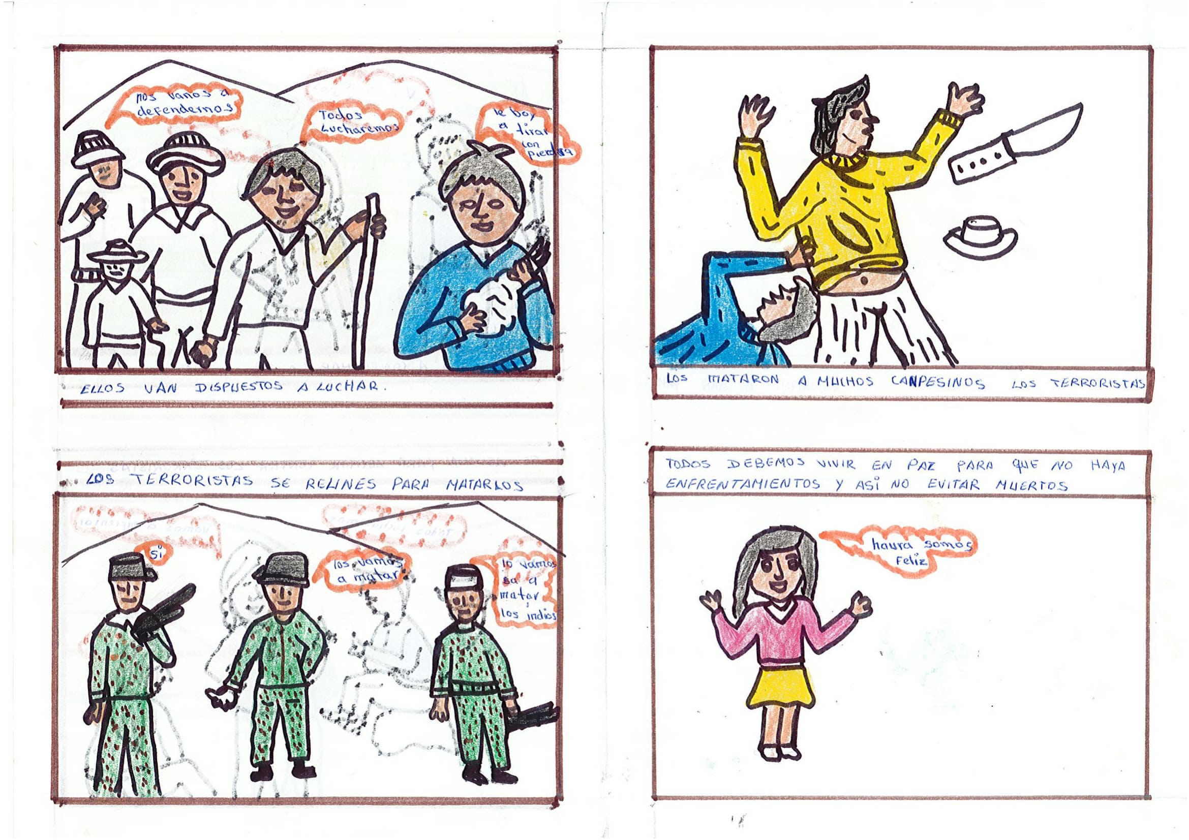 Se trata de la violencia en el Perú