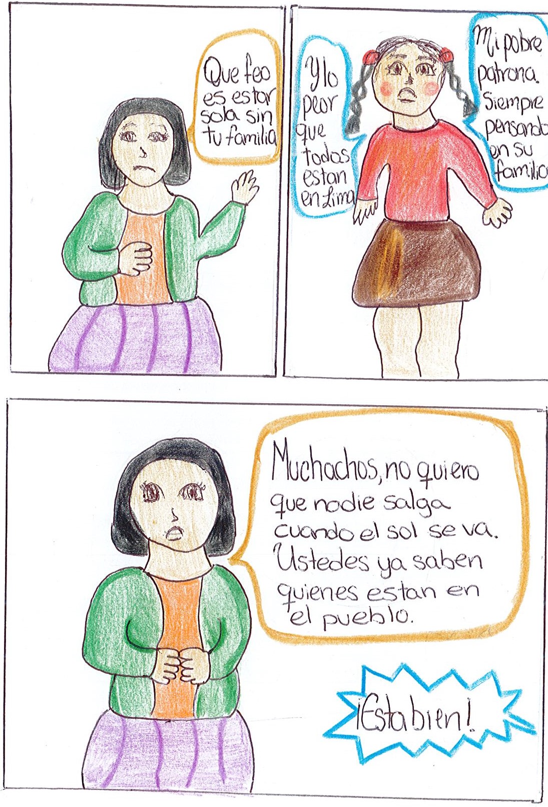 Abuso de los terroristas en los Andes*