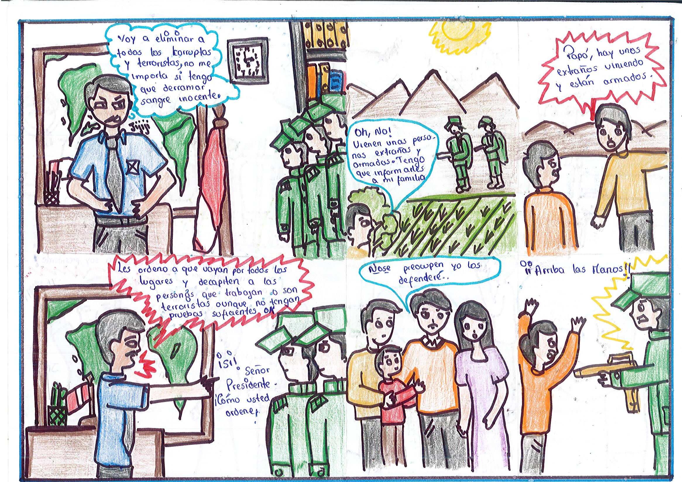 El presidente no cumple su promesa de proteger al pueblo*