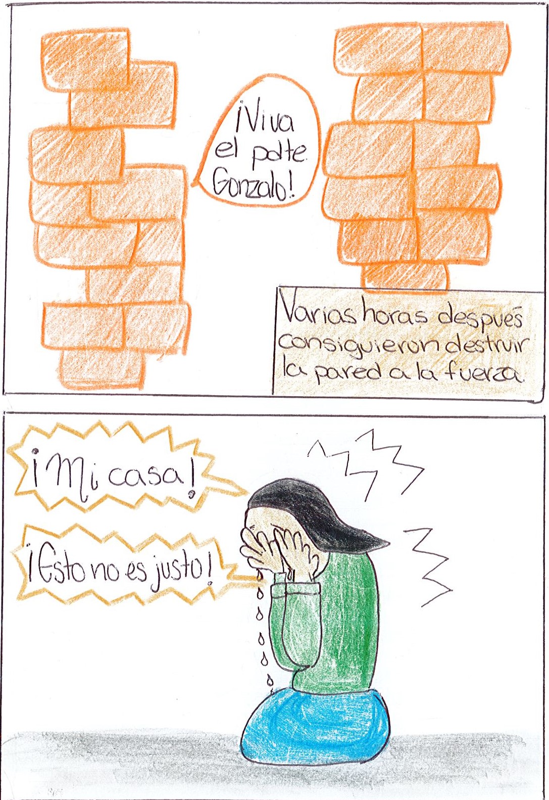 Abuso de los terroristas en los Andes*