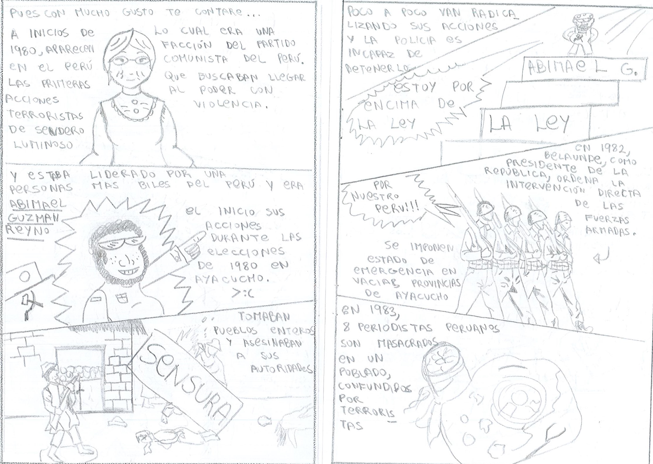 Sendero Luminoso - viviendo por un día mejor