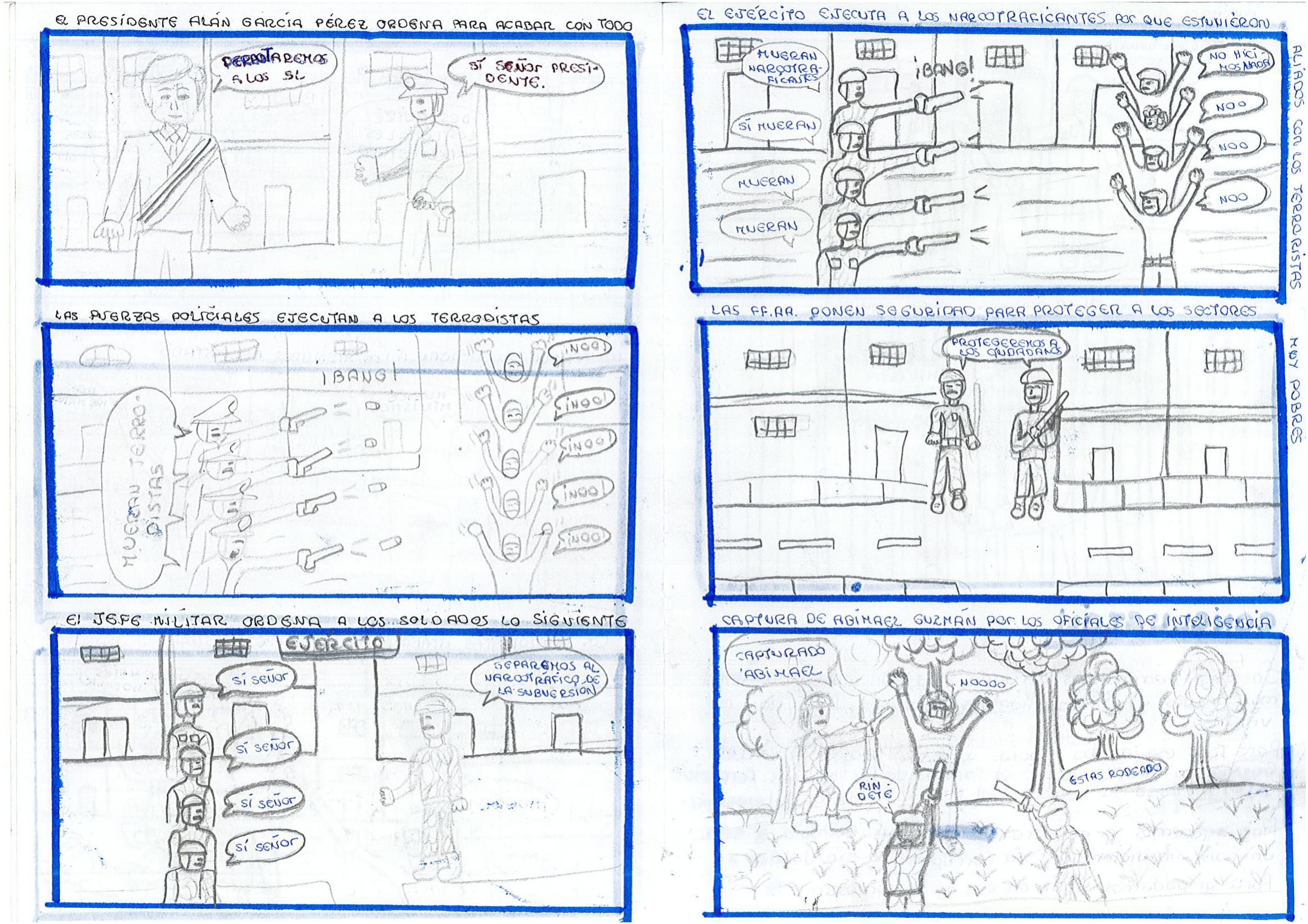 Historieta sobre el conflicto armado interno (1980-2000)
