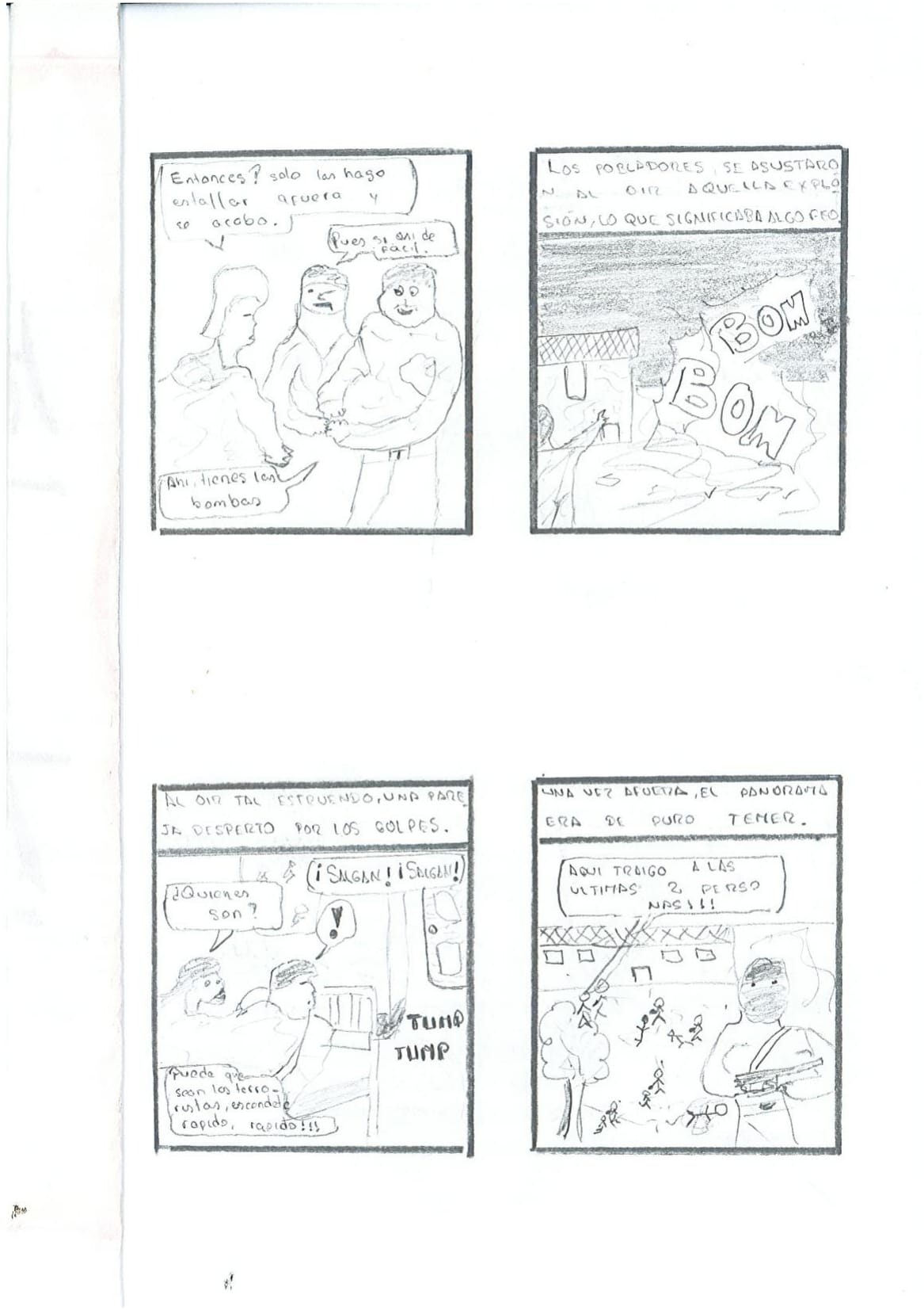 Historieta del terrorismo